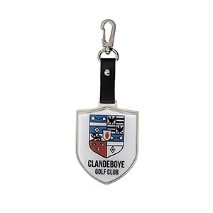 Elite Shield Metal Bag Tag